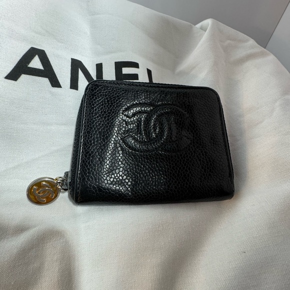 Chanel Shearling Suede Fur Chanel Handbag Tote CC Logo Vintage - Picture 9 of 16